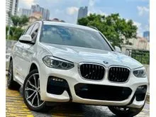 YEAR MADE 2020 BMW X3 2.0 XDRIVE30I M SPORT SUV ONE OWNER ORIGINAL LOW MILEAGE ON TIME SERVICE DIGITAL METER PADDLE SHIFTHD REVERSE CAMERA
