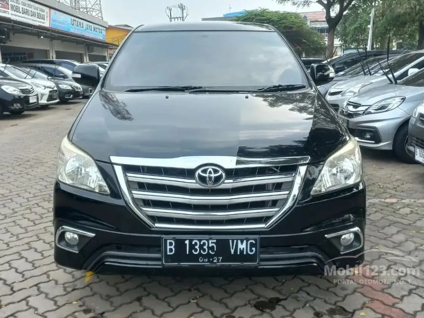 Jual Mobil Toyota Kijang Innova 2015 V 2.0 di DKI Jakarta Automatic MPV Hitam Rp 183.000.000