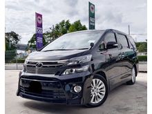 2013 Toyota Vellfire 2.4 Z G Edition MPV (A) POWER BOOT PILOT SEAT CAR KING MPV