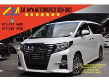 2017 Toyota Alphard 2.5 G S C SC SUNROOF PRE CRASH POWER BOOT