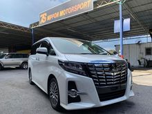 2017 Toyota Alphard 2.5 G S C SC SUNROOF PRE CRASH POWER BOOT