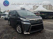2018 Toyota Vellfire 2.5 ZA FULL ALPINE/7 SEATER/2POWER DOOR UNREG