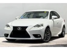 2014 Lexus IS 250 2.5 Luxury (A) HIGH SPEC