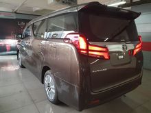 2019 Toyota Alphard 2.5 G COKLAT GRAPHITE