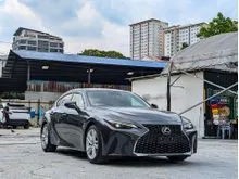 LOW MILEAGE CHEAPEST 2022 LEXUS IS300 BASE 2.0T (A)