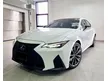 Used 2021 Lexus IS300 2.0 F Sport Sedan + Sime Darby Auto Selection + TipTop Condition + TRUSTED DEALER + Cars for sale