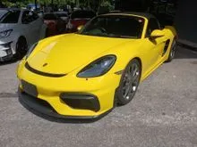 2021 Porsche 718 4.0 Spyder Convertible