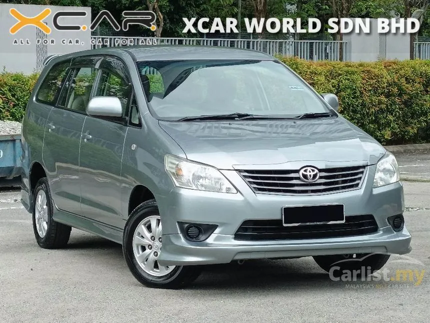 2016 Toyota Innova E MPV