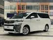 Recon RECON OFFER OFFER 2019 Toyota Vellfire 2.5 Z SPEC MPV / 2 POWER DOOR / 5 YEARS WARRANTY / 1 TIME SERVICE . - Cars for sale