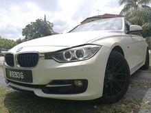 TRUE YR MAKE 2014 BMW 320i Sport Line F30 F.SERVICE AUTO BAVARIA BRYTON S.RIMS 1 DATIN LADY OWNER