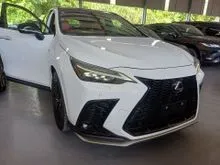 2022 Lexus NX 350 2.4 F Sport SUV (HIGH GRADED 5A VEHICLE LIKED NEW CAR)