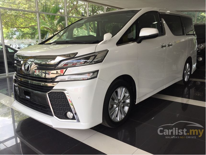 2015 Toyota Vellfire 2 5 Z A 7 Seater Merdeka Prooomotion