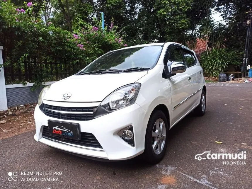 Jual Mobil Toyota Agya 2016 G 1.0 di DKI Jakarta Automatic Hatchback Putih Rp 95.000.000.000