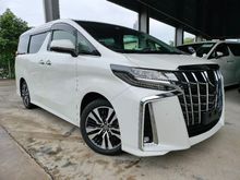 2018 Toyota Alphard 2.5 SC PreCrash LKA Alpine Audio Pilot Seat Leather P/Boot Unregister