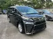 Recon 2018 Toyota Vellfire 2.5 Z A Edition MPV # PROMOTION , LOW MILEAGE - Cars for sale