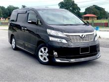 2009 Toyota Vellfire 3.5 Z MPV V L-EDITION PILOT SEAT PREMIUM SUNROOF ONE OWNER TIPTOP CONDITION