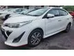 Used 2019 Toyota VIOS 1.5 A G FACELIFT (AT) (7 SPEED) (SEDAN) (GOOD CONDITION) CVT