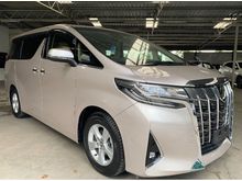 2019 Toyota Alphard 2.5 X 8 SEATER - LATEST MODEL - 2 POWER DOOR - LKA &P.CRASH - 5 YEARS WARRANTY