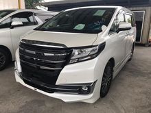 2015 Toyota Alphard 2.5 SC F/MODELISA BODYKIT WITH AERO GRILL , SUNROOF