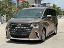 2025 Toyota Alphard 2.5 Z MPV, Side Step, Sunroof, Head Up Display, Digital Inner Mirror
