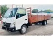 Used HINO WU710 WOODEN CARGO 20FT UBS #9591 LORRY 7500KG