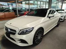 2021 MERCEDES-BENZ C180 1.5 AMG COUPE LEATHER PACKAGE (FULL SPEC) GRADE 5A 15K KM - UNREG $ OFFER $ HURRY $
