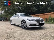 2016 BMW 730Li 2.0 (A) Twin Power Turbo - New Model - Warranty Until Year 2021