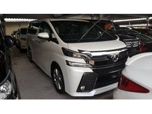 2016 Toyota Vellfire 2.5 Z Golden Eyes