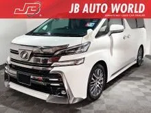 2016 Toyota Vellfire 2.5 ZG (A) 5-Years Warranty