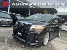 Toyota Alphard 2.5 SC KUHL BLACK EDITION 21 WORK JDM RIMS 3LED FACELIFT 3BA CAMERA DIM BSM 2023 JAPAN UNREG FREE 8 YRS WARRANTY
