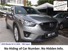 TRUE YEAR 2012 Mazda CX-5 2.0(A) CBU SUNROOF