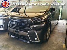 2016 Toyota Vellfire 2.5 ZA Power Boot 360 Camera Unregister 1 Year Warranty