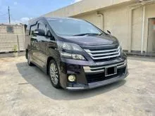 2014 Toyota Vellfire 2.4 Z Golden Eyes MPV