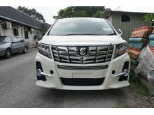 2016 Toyota Alphard 2.5 G SC ALPINE SUNROOF