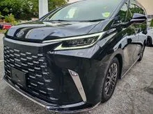 2024 Lexus LM 500h 2.4 4 Seater MPV  Experience Unrivaled  Full Spec 4WD (Hybrid) - Grade 5,