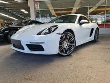 2018 Porsche 718 2.0 Cayman Coupe 10K OTR