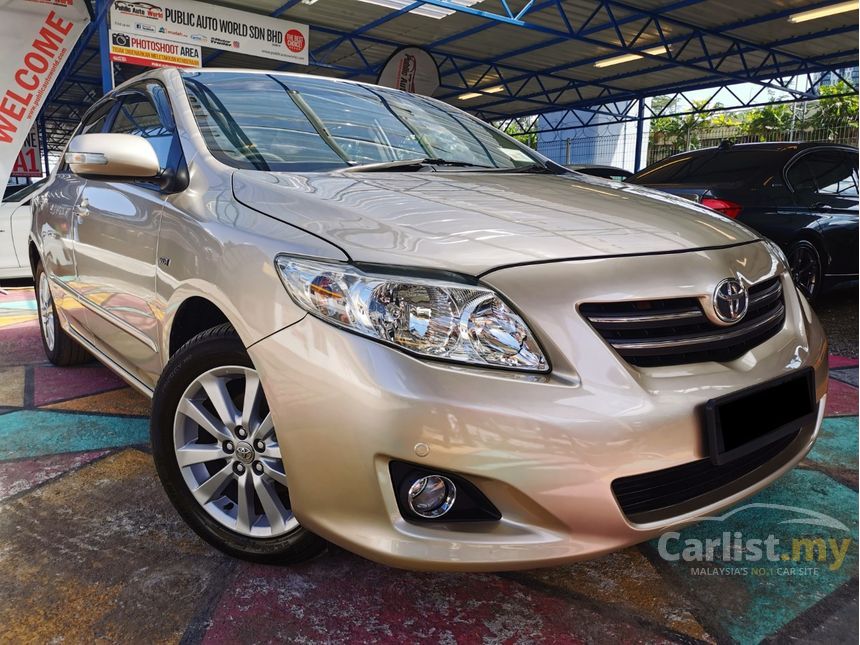 Toyota Corolla Altis 2008 E 1 8 In Kuala Lumpur Automatic Sedan Gold For Rm 24 800 6458476 Carlist My
