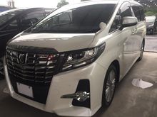 2015 Toyota Vellfire 2.5 Z G Edition MPV