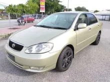 2001 Toyota Corolla Altis 1.8 G Auto Condition Tip Top Jimat Minyak Penang Butterworth Direct Owner Harga Paling Murah Cash Sahaja