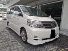 2007 Toyota Alphard 2.4 AS PREMIUM (A) SUNROOF 2 POWER DOORS POWER BOOT