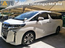 2018 Toyota Alphard 2.5 SC FULL NAPPA LEATHER SEATS 3 LED HEADLAMPS 360 SURROUND CAMERA POWER BOOT FREE WARRANTY