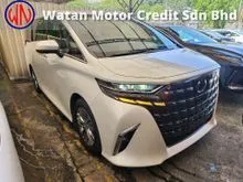 2023 Toyota Alphard Z New Model AGH40 (Grade 4.5A 25,000km) Dual Sun Roof DIM BSM 360 Camera Digital Meter Pilot Memory Seat Power Boot High Loan