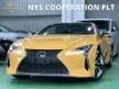 Recon 2019 Lexus LC500 5.0 V8 S Package Coupe Unregistered 470 Hp Top Speed 270 Km/h 0