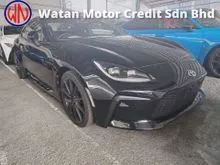 2023 Toyota GR86 2.4 RZ Coupe AUTO UNREG,HI-SPEC,GRADE A CAR,ORI LOW MILEAGE,ORI BODY PAINT,DIGITAL AIECOND,PADDLE SHIFT,REVERSE CAMERA,BUCKET SEAT