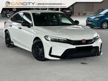 2024 Honda Civic 1.5 RS Sedan WARRANTY FULL SERVICE LOW MILEAGE BLIND SPOT LEATHER SEAT REVERSE CAMERA ONE OWNER