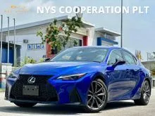 2023 Lexus IS300 F Sport 2.0 Turbo Sedan Unregistered  Call or WhatsApp for Best Offer
