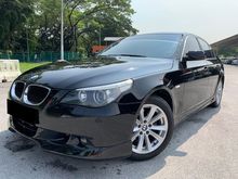 2005 BMW 530i 3.0 E60 SUNROOF LEATHER SEAT MEMORY SEAT DOUBLE VANOS ENGINE CASH DEAL ONLY