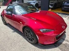 2023 Mazda Roadster 1.5 RS Manual (Rays 16 inch/ Bembo Break System/ Bose Sound System/ Free 6 Year Warranty)