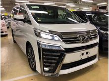 2018 Toyota Vellfire 2.5 ZG. ALPINE AUDIO. SURROUND 4 CAMERA.