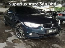 (HOT DEAL)(Ori 2O14) (Full Service Rec / Done 43K KM Only / 1 Owner / Like New Car / CBU Imported New) (CALL TO NEGO PRICE) BMW 420i 2.0 Coupe M-Sport
